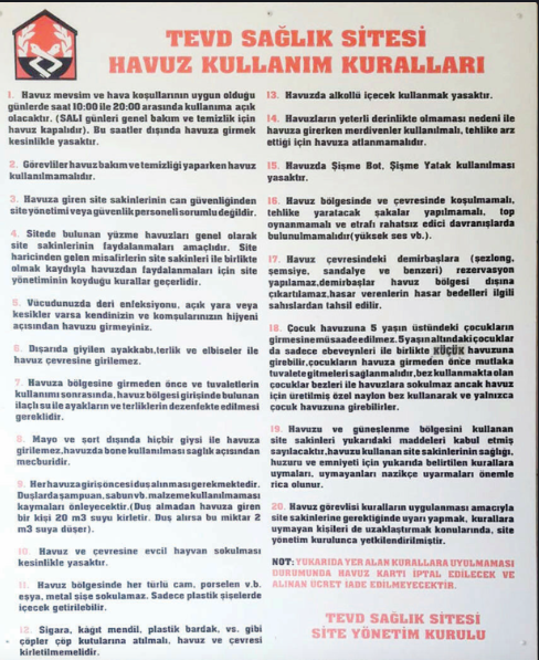 Beylikdüzü'nde sitede tesettürlü mayoyla havuz yasağı! Çocuğunun bile yanında duramaz! - Resim: 0