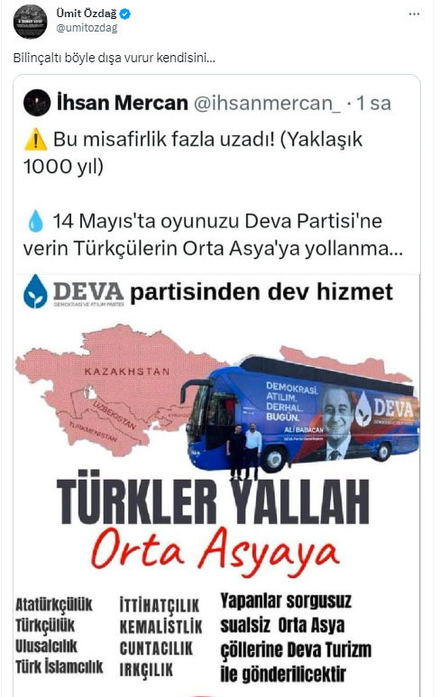 Ümit Özdağ gerçek sandı DEVA Partisi'nden 'Gerçekten bu kadar aptal olamazsınız!' yanıtı - Resim: 0