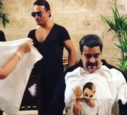 Maduro Nusret'te yemek yedi Venezuela ayağa kalktı! - Resim: 4