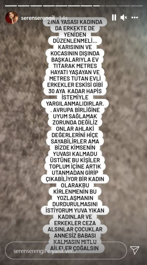 Seren Serengil 'zina yasası' istedi 'Bekaret' skandalı hatırlatıldı! - Resim: 4