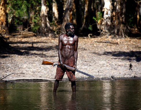 Aborjinler avlanırken ilk kez görüntülendi - Resim: 1