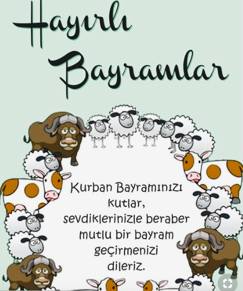 Kurban Bayramı mesajları 2019 resimli kısa komik bayram mesajları - Resim: 1