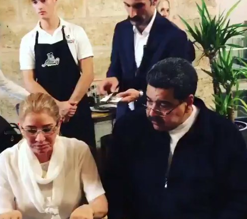 Maduro Nusret'te yemek yedi Venezuela ayağa kalktı! - Resim: 2