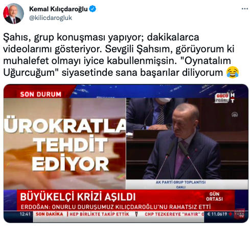 Kemal Kılıçdaroğlu'ndan Erdoğan'a o video için tepki: 'Oynatalım Uğurcum' siyasetinde... - Resim: 0
