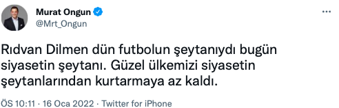 Rıdvan Dilmen'in İmamoğlu sözlerine Murat Ongun'dan şeytanlı cevap - Resim: 0