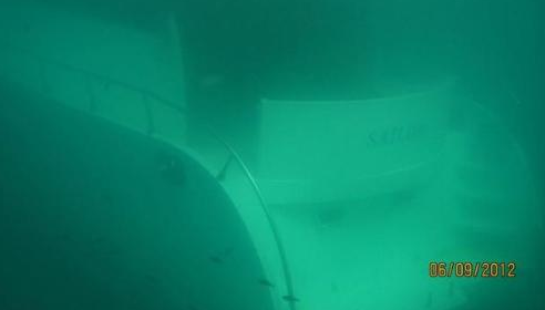 Batan tekneden inanılmaz görüntüler - Resim: 2