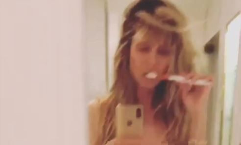 Eski Victoria's Secret mankeni herkesi şok etti! Heidi Klum'un çıplak videosu olay oldu - Resim: 3