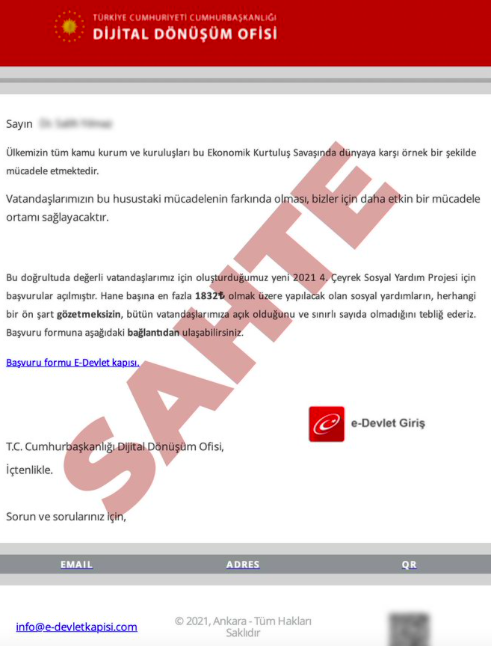 e Devlet dolandırıcılığına dikkat! Sakın buna tıklamayın! - Resim: 0