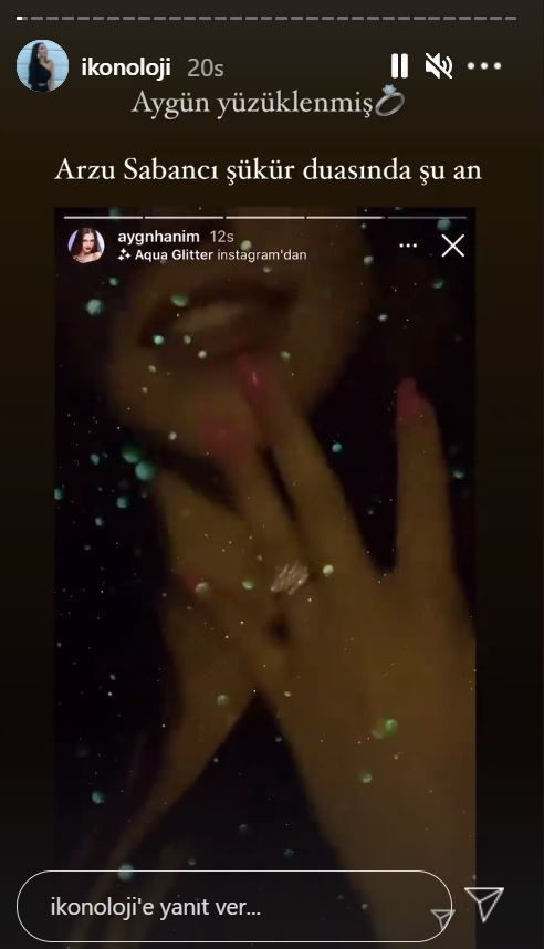 Aygün Aydın Hakan Sabancı'dan vazgeçti yüzük taktı 'Arzu Sabancı şükür duasında' - Resim: 2