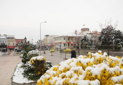Lapa lapa kar yağdı herkes şaştı kaldı - Resim: 4