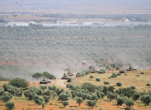 Suriye sınırında sıcak saatler - Resim: 2