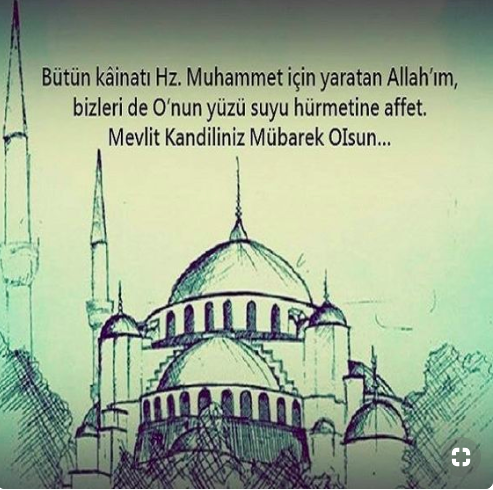 Mevlid Kandili mesajları resimli güncel kandil tebrik sözleri 2018 - Resim: 4