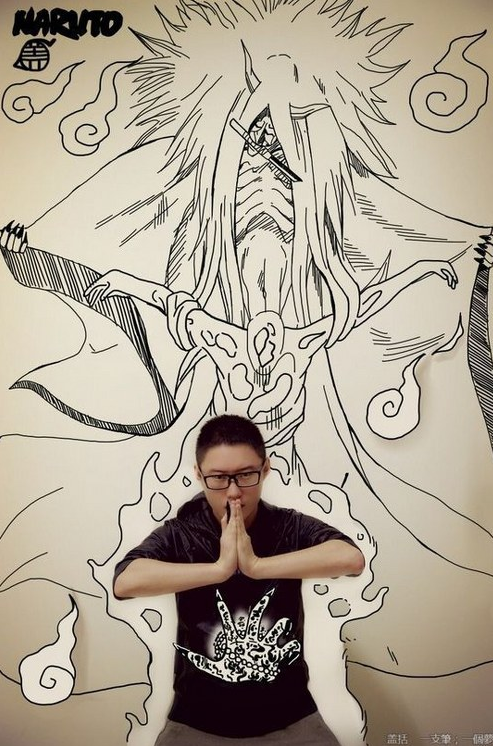 Anime karakterlerle öyle pozlar verdi ki - Resim: 1