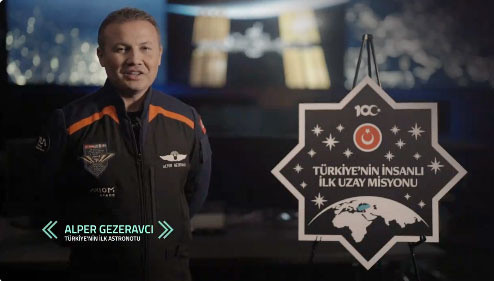 Türkiye'nin ilk uzay yolcusu Alper Gezeravcı giyeceği üniformadaki armaların detaylarını açıkladı - Resim: 1