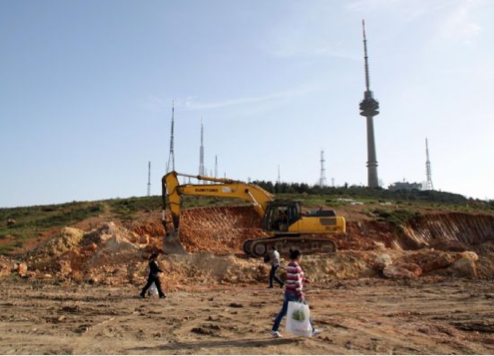 Çamlıca'ya ilk kazma vuruldu - Resim: 1