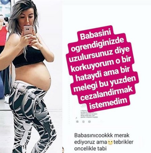 Bebeğinin babası ortaya çıkmıştı! Karnı burnunda klip çekti - Resim: 3