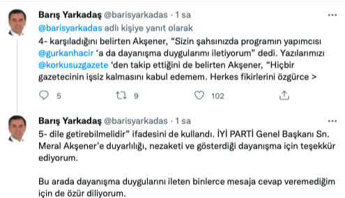 Meral Akşener'den KRT TV'de yayından kaldırılan Şimdiki Zaman programı için tepki - Resim: 1