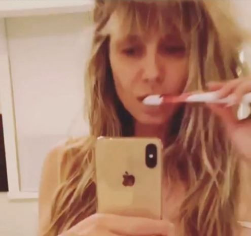 Eski Victoria's Secret mankeni herkesi şok etti! Heidi Klum'un çıplak videosu olay oldu - Resim: 2