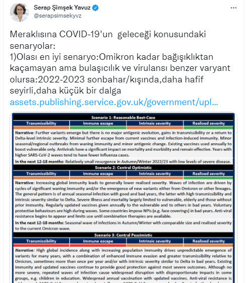 Bilim Kurulu üyesi Prof. Dr. Serap Şimşek Yavuz açıkladı! İşte Covid-19'un geleceği ile ilgili senaryolar - Resim: 0