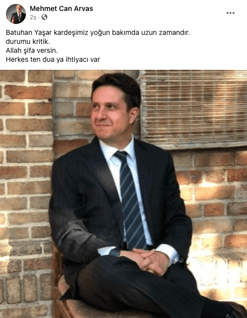 Batuhan Yaşar yoğun bakıma kaldırıldı! Durumu kritik deniliyor - Resim: 0