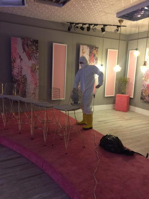 TV8'in Doya Doya Moda setlerinde korona virüs önlemleri alındı! - Resim: 2