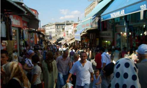 Mahmutpaşa'dan bayram manzaraları - Resim: 1