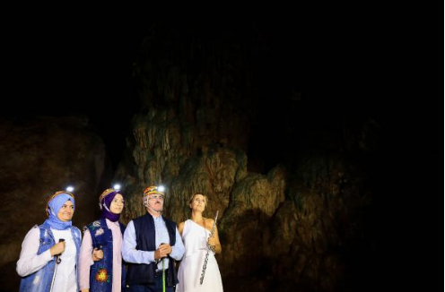 Antalya'da 30 milyon yıllık Kocain Mağarası'nda ezan okundu... - Resim: 2