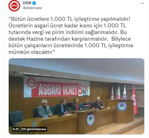 DİSK Genel Başkanı Arzu Çerkezoğlu tek tek sıraladı! DİSK'ten 5 bin 200 lira asgari ücret talebi - Resim: 0