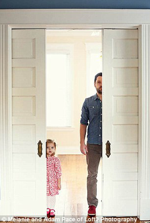 Düğün fotoğraflarını küçük kızıyla devam ettirdi - Resim: 4