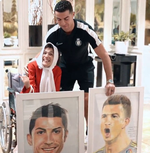 Cristiano Ronaldo İranlı bekar kadına dokundu 99 kırbaç cezasıyla yargılanıyor - Resim: 1
