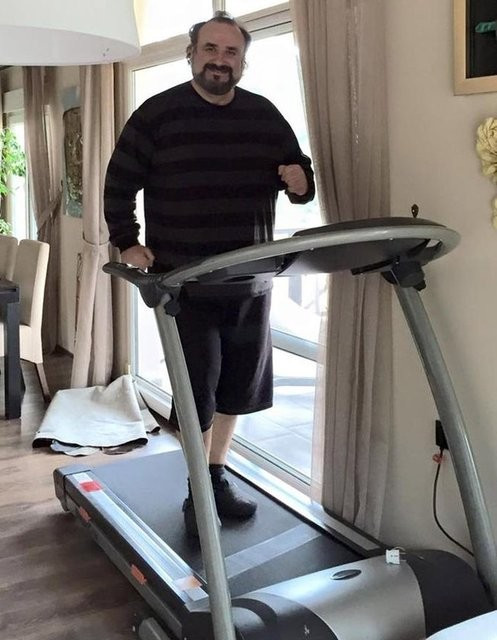 10 ayda tam 60 kilo verdi! Hakan Aysev'in son hali - Resim: 2