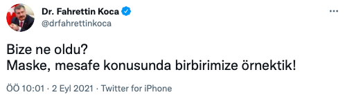 Sağlık Bakanı Fahrettin Koca isyan etti: Bize ne oldu? - Resim: 0