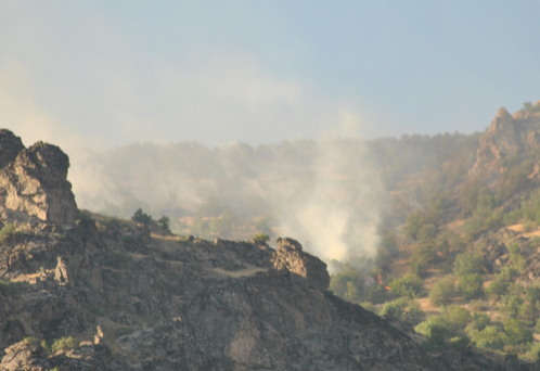 Operasyon bölgesinden dumanlar yükseliyor - Resim: 1