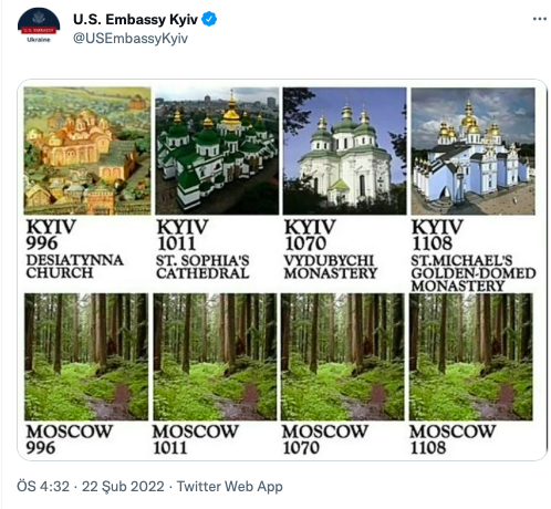 ABD Büyükelçiliği'nden Rusya'yı kızdıracak paylaşım - Resim: 1