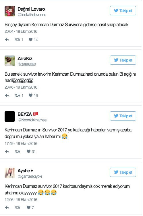 Survivor 2017'de Kerimcan Durmaz sürprizi Twitter coştu - Resim: 4