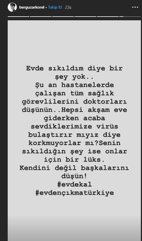 Halit Ergenç'in eşi Bergüzar Korel evde kal çağrısı yaptı! Sıkıldım diye bir şey yok - Resim: 3