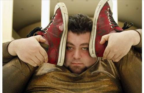 İşte dünyanın en şişman akrobatı - Resim: 2