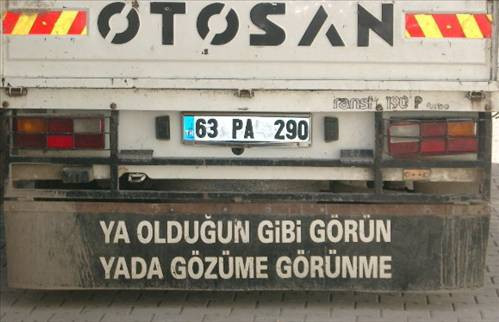 Kopartan kamyon yazıları! - Resim: 2