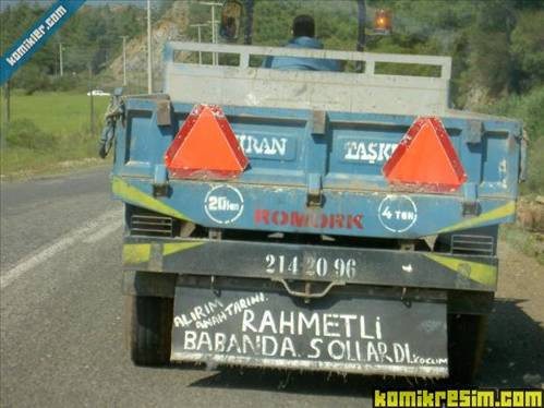 Kopartan kamyon yazıları! - Resim: 3