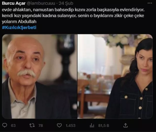 Kızılcık Şerbeti'ndeki sahneye tepki yağdı: Zorla imam nikahı kıyıldı! "Resmen kanım dondu" - Resim: 4