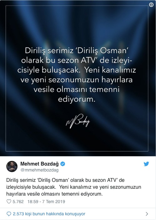 Burak Özçivit'li Diriliş Osman'ın yeni kanalı belli oldu! Yapımcının paylaşımı heyecan yarattı - Resim: 3