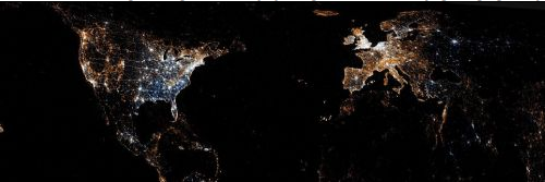  İnternetin dünya üzerinde dağılımı - Resim: 1