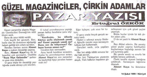 Ahmet Kaya'nın hayatını karartan manşetler - Resim: 4