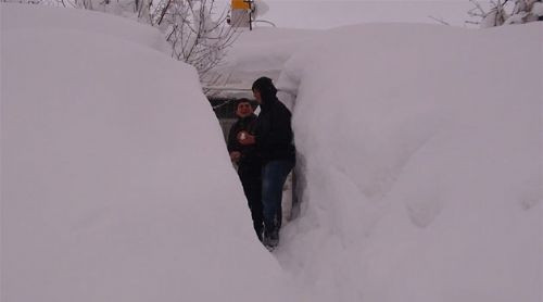 Yok böyle bir kar yağışı - Resim: 4