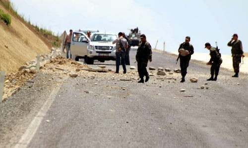 Mayınlı saldırı bu yolda yapıldı - Resim: 3