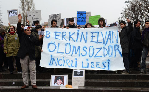 Ankara'da Berkin Elvan eylemine polisten sert müdahale - Resim: 1