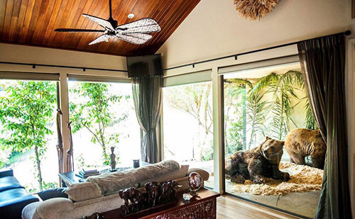 Hayvanat Bahçesinde otel açıldı - Resim: 4