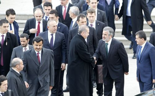 Cumhurbaşkanı Erdoğan, Katar Emiriyle Cuma namazı kıldı - Resim: 2