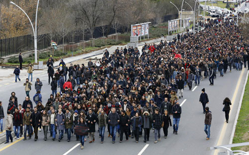 ODTÜ'de Berkin Elvan eylemine sert müdahale - Resim: 1