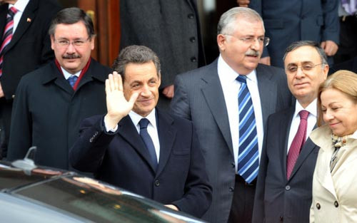 Sarkozy'nin Türkiye ziyaretinden kareler - Resim: 4